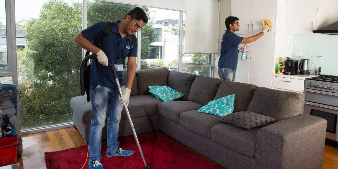 Professional end of tenancy cleaning service in Bolton by IBA Global — deep cleaning a rental kitchen to landlord-standard for full deposit return